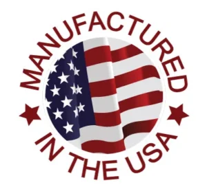 Manufactured in the USA Vigor Peak Badge